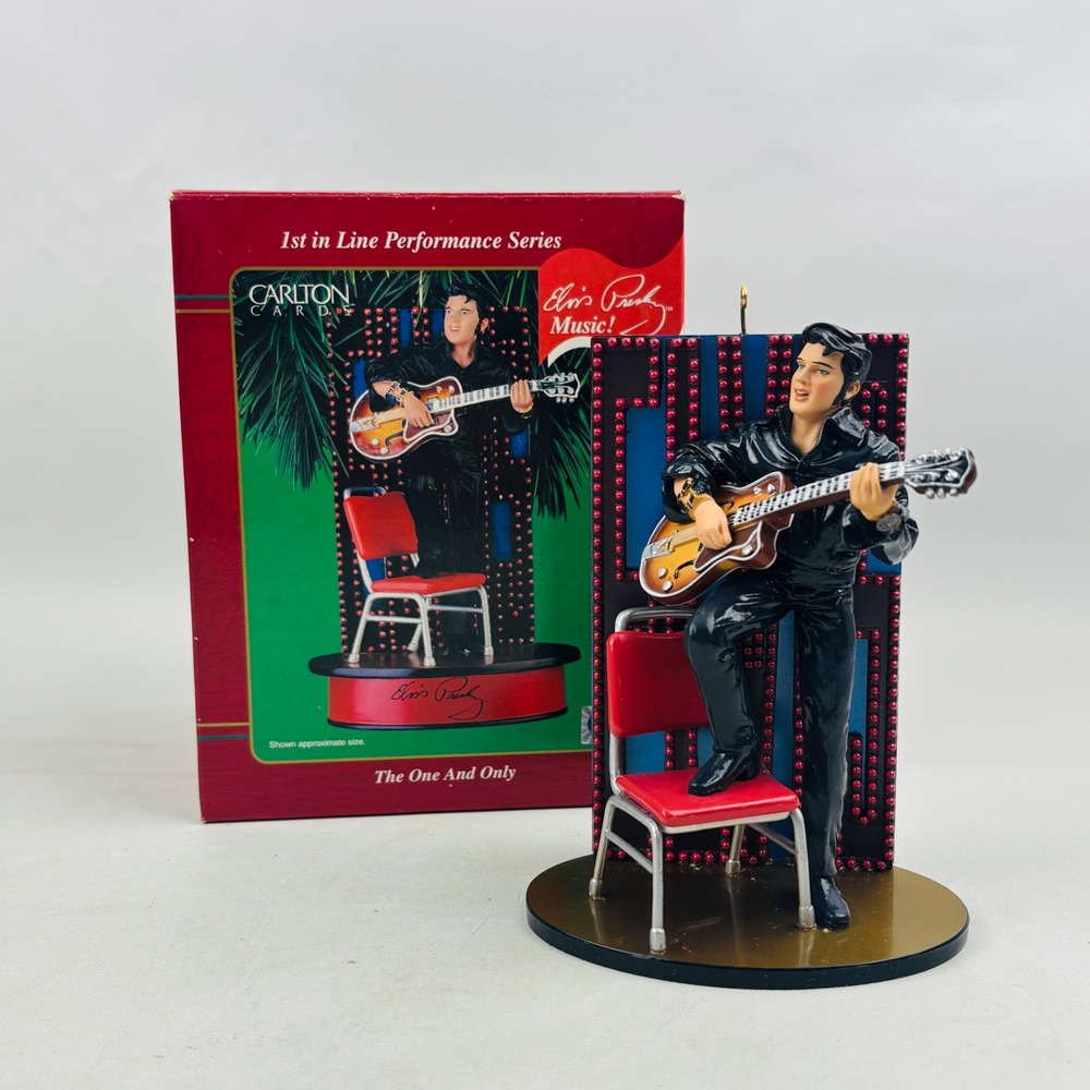 Carlton Cards Elvis Presley The One And Only Ornament Are You‎ Lonesome Tonight